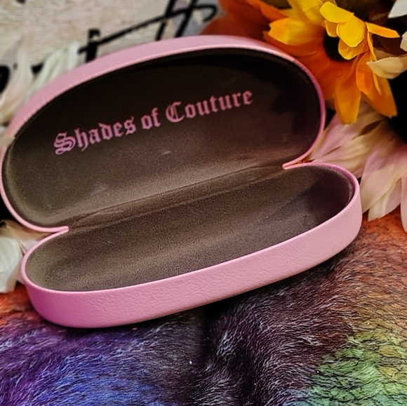 Juicy Contoured Pink Eye Glass Case Only - Picture 2 of 6